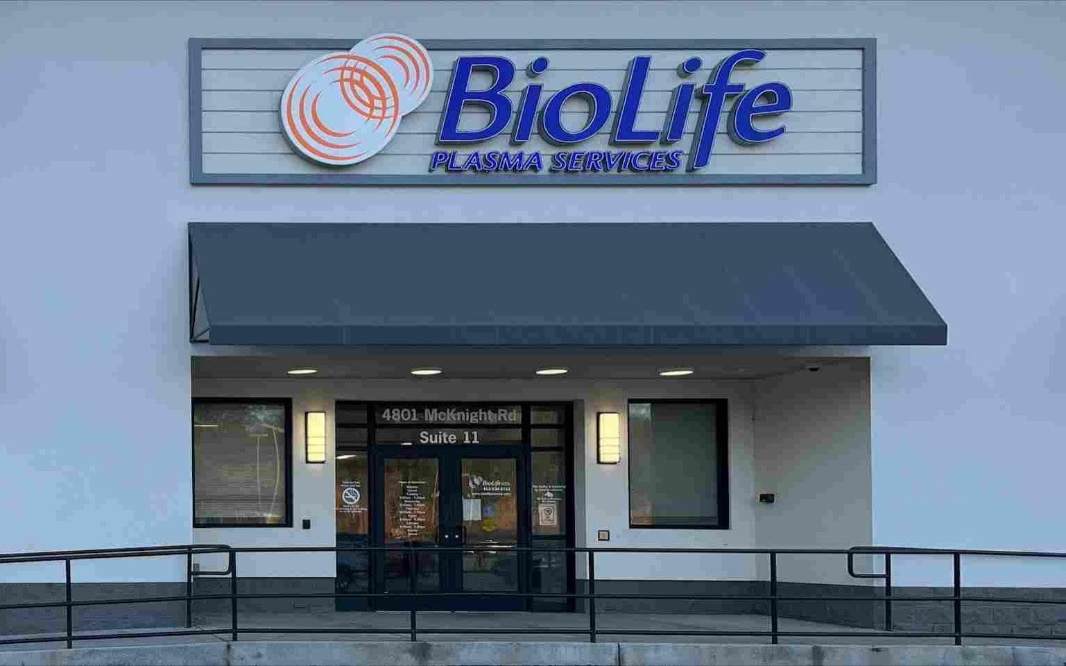 BioLife Plasma Services Pittsburgh, PA