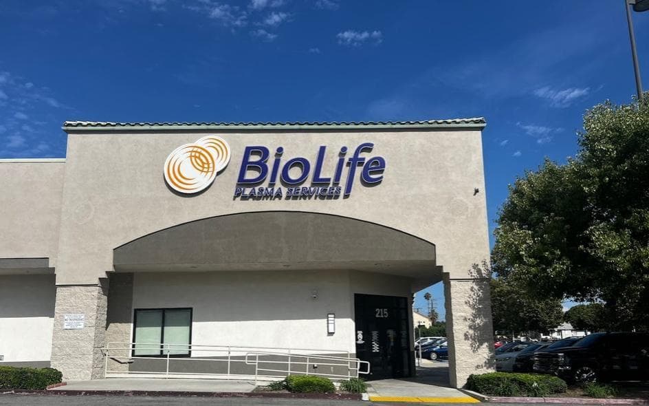 BioLife Plasma Services Pomona, CA