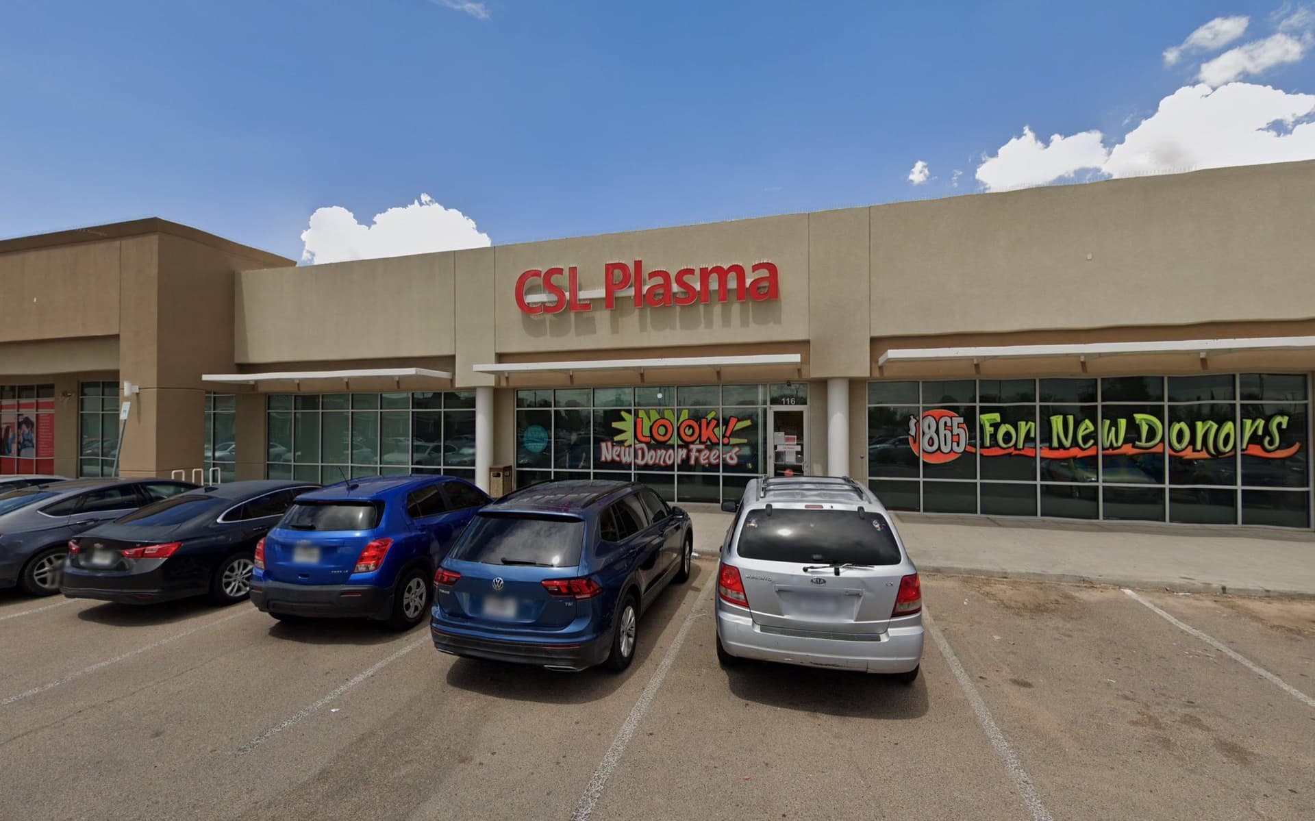 CSL Plasma El Paso, TX