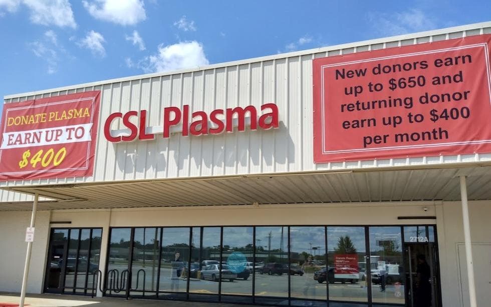 CSL Plasma Shreveport, LA