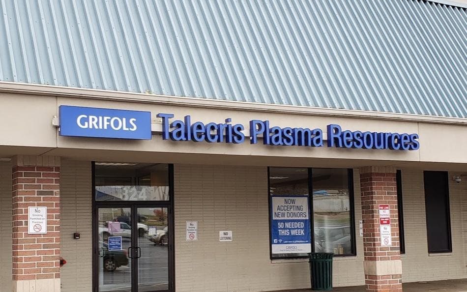 Grifols Talecris Plasma Donation Center Canton, OH