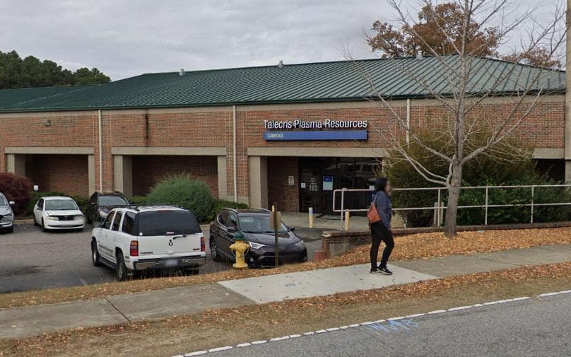 Grifols Talecris Plasma Donation Center Fayetteville, NC