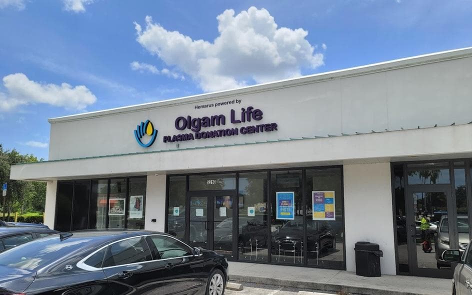 Olgam Life Plasma Donation Center Fort Pierce, FL